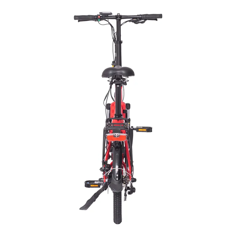 Ampere Mode Electric Folding Bike Red-7